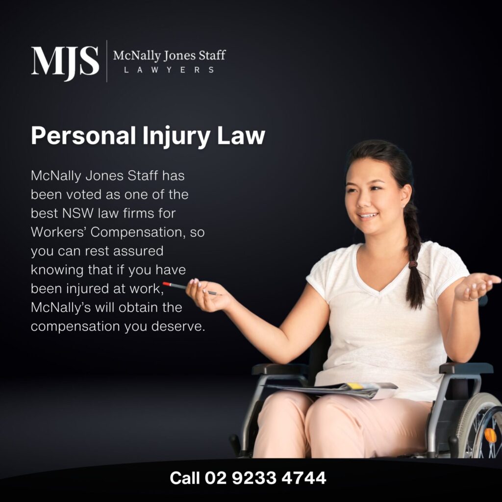 Personal Injury Lawyers in Sydney - McNally Jones Staff